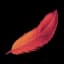 Adorno de plumas de Penking