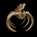 Hueso de bestia antigua